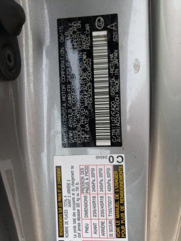 2015 Lexus Rc 350 VIN: JTHSE5BC3F5004522 Lot: 59085684