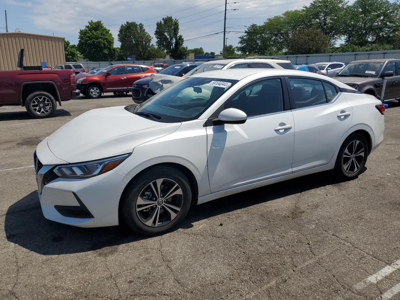 2022 Nissan Sentra Sv vin: 3N1AB8CV0NY320939