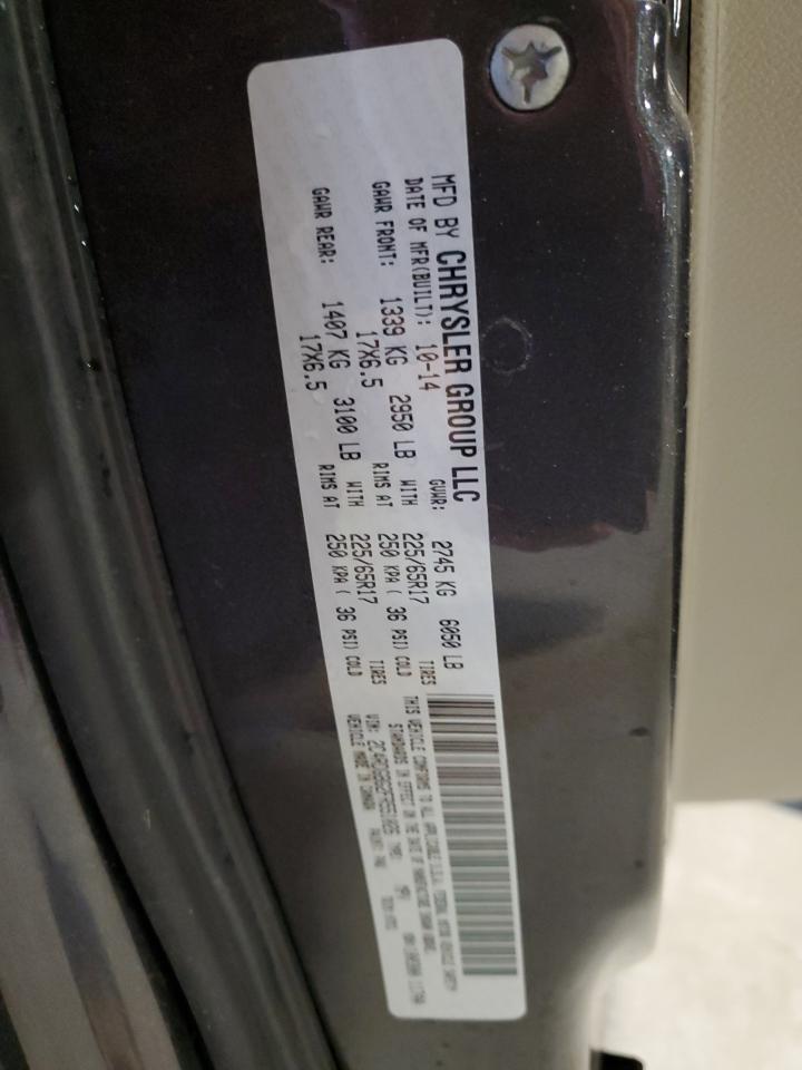 2C4RDGBG2FR551026 2015 Dodge Grand Caravan Se