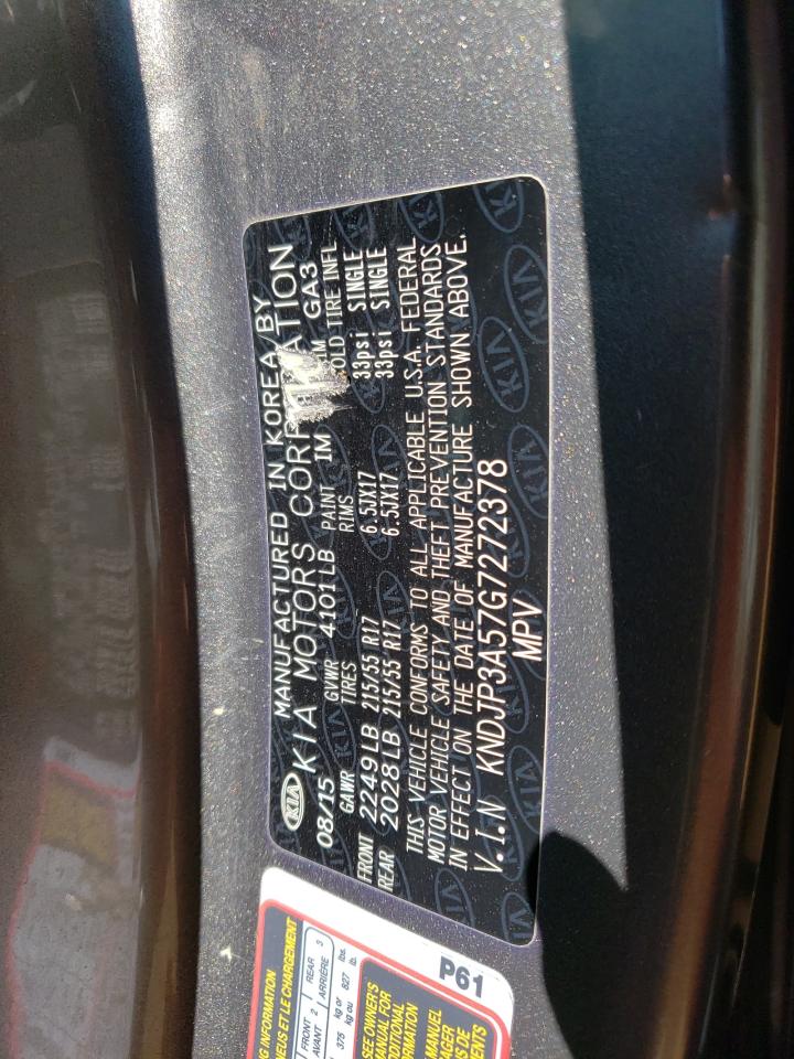 KNDJP3A57G7272378 2016 Kia Soul +