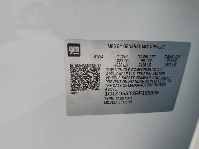 2024 Chevrolet Malibu Lt VIN: 1G1ZD5ST2RF169326 Lot: 60545994