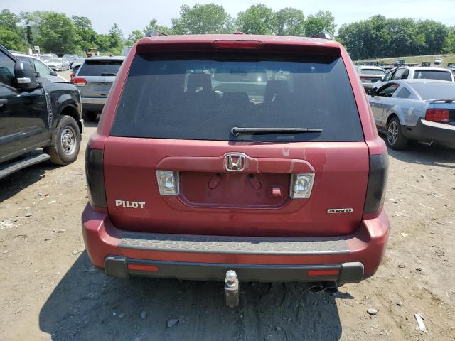 2006 Honda Pilot Ex VIN: 2HKYF18786H512920 Lot: 59728954