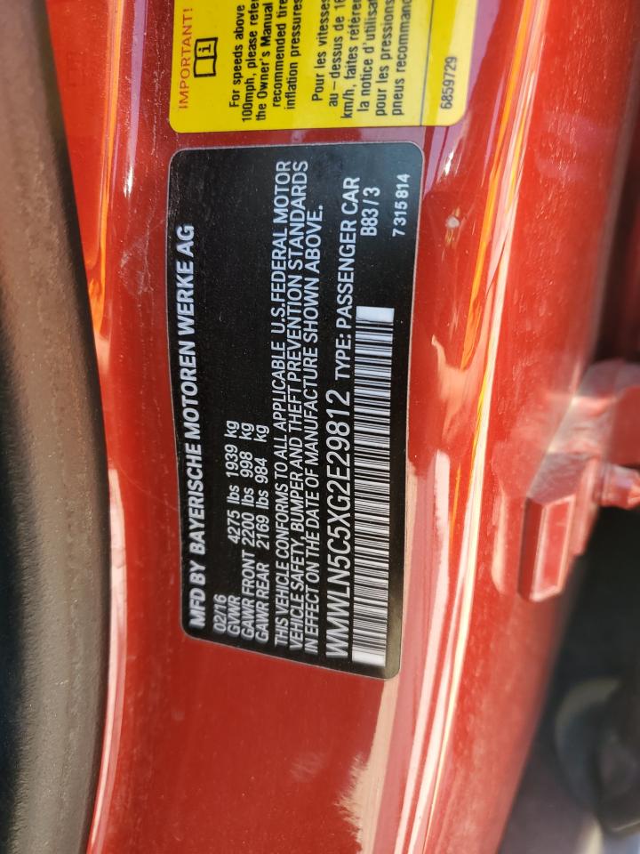 WMWLN5C5XG2E29812 2016 Mini Cooper Clubman