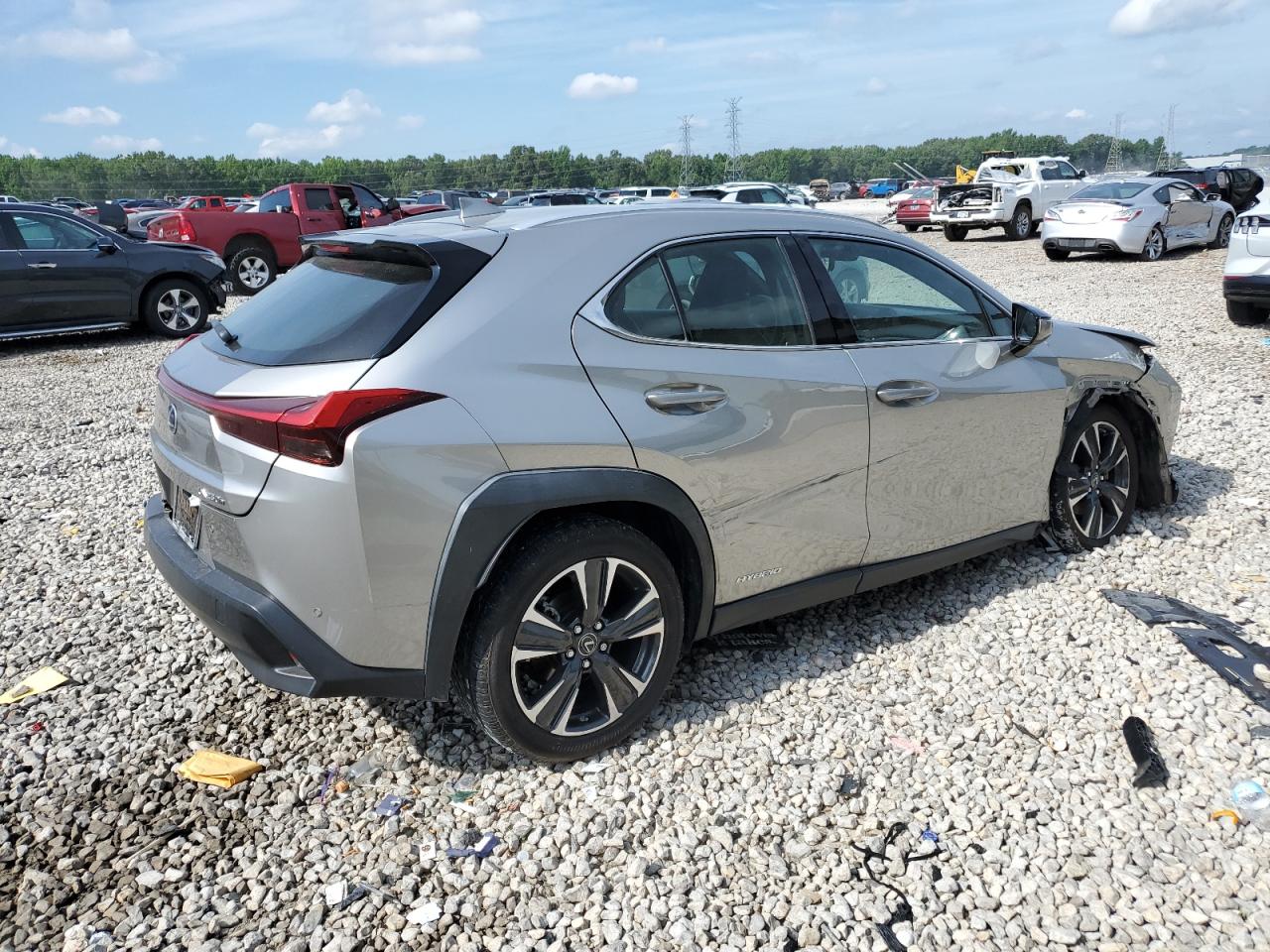 LEXUS UX 250H 2019 tan  hybrid engine JTHU9JBH9K2017594 photo #4