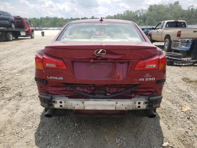 2007 Lexus Is 250 VIN: JTHBK262475046255 Lot: 58926814