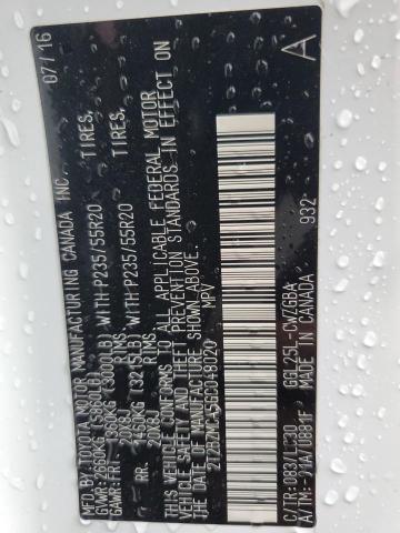 2016 Lexus Rx 350 Base VIN: 2T2BZMCA5GC048020 Lot: 58753074