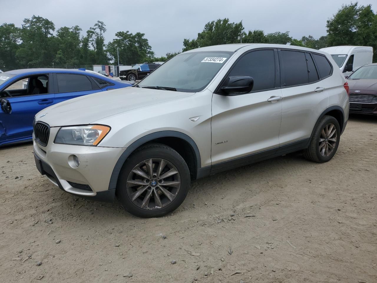 2013 BMW X3 xDrive28I vin: 5UXWX9C51D0A08679