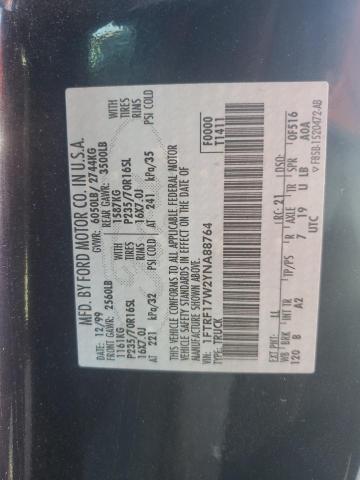 2000 Ford F150 VIN: 1FTRF17W2YNA88764 Lot: 56912564