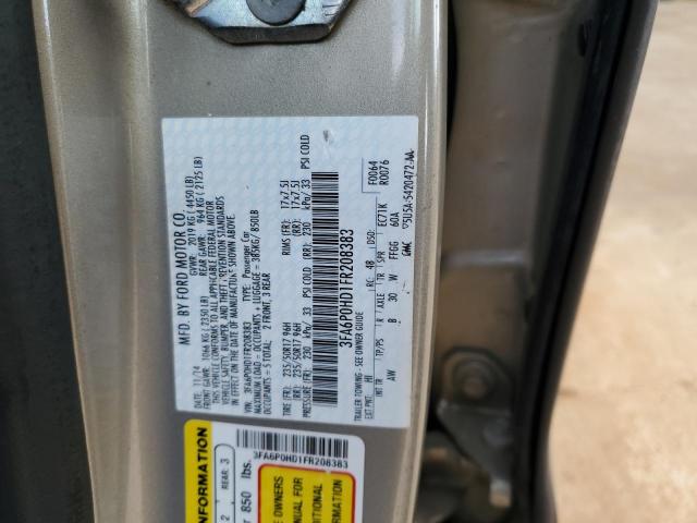 3FA6P0HD1FR208383 2015 FORD FUSION - Image 12