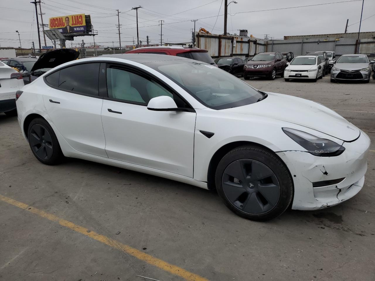 2022 Tesla Model 3 vin: 5YJ3E1EA6NF358931