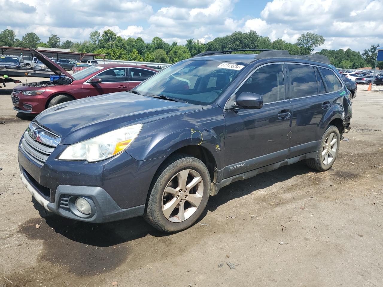 2013 Subaru Outback 2.5I Limited vin: 4S4BRCKC7D3313943