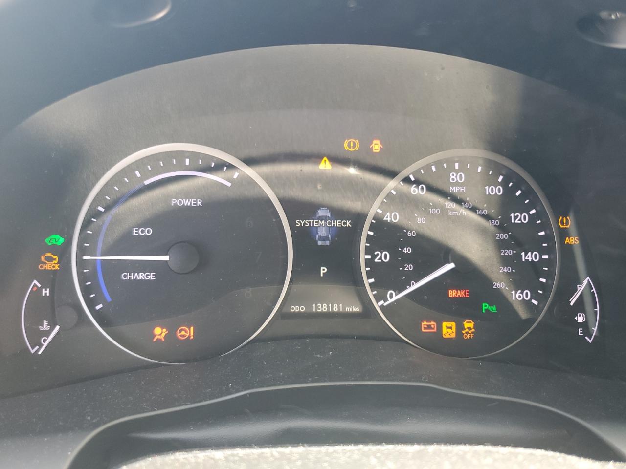 JTHBW1GG9D2005707 2013 Lexus Es 300H