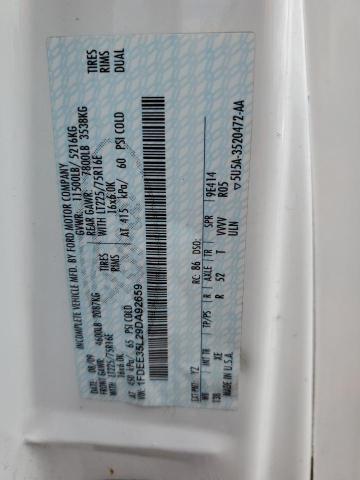 2009 Ford Econoline E350 Super Duty Cutaway Van VIN: 1FDEE35L29DA92659 Lot: 59239644