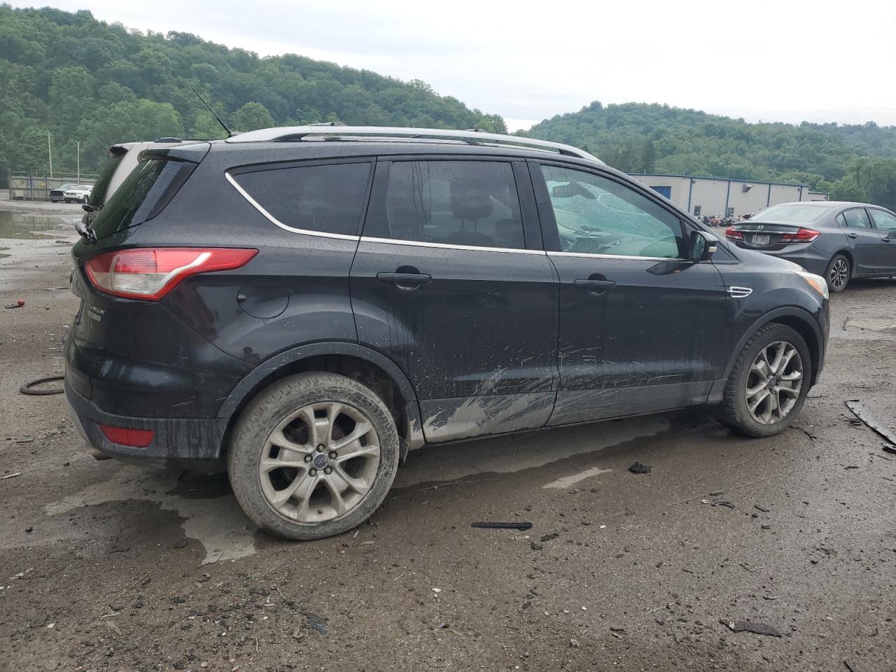 2014 Ford Escape Titanium vin: 1FMCU0JX4EUC81177