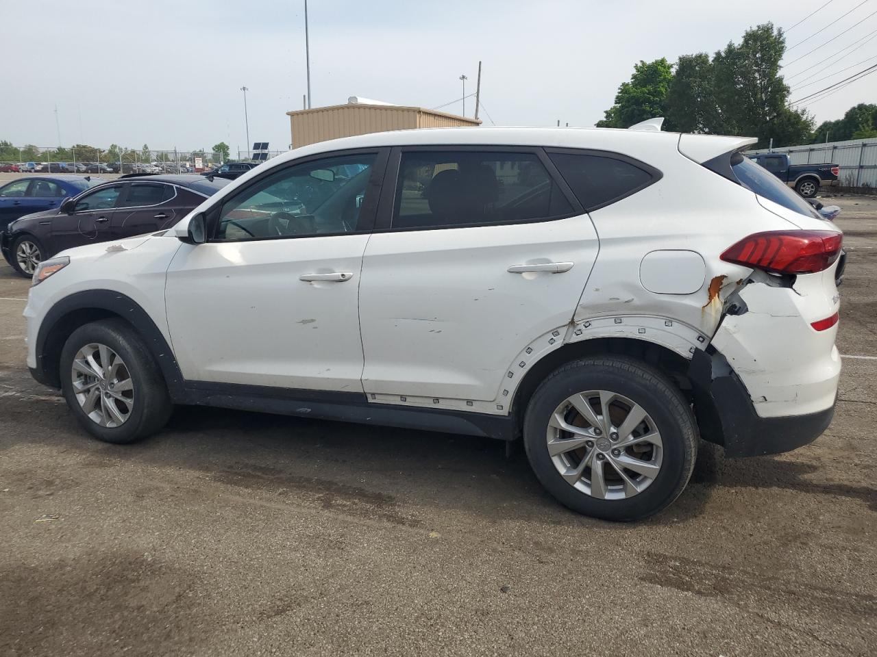 2021 Hyundai Tucson Se vin: KM8J23A4XMU340624