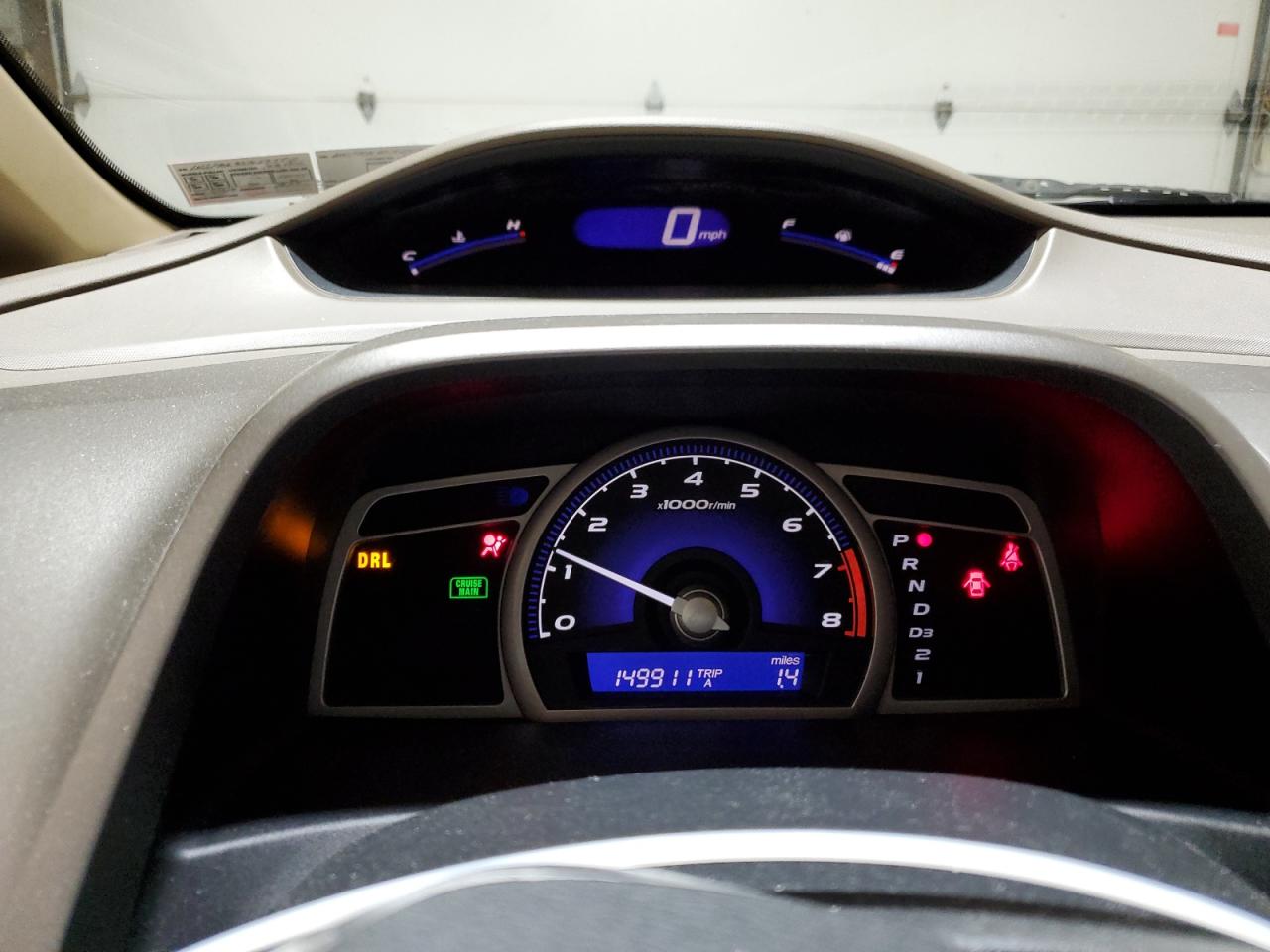 1HGFA168X7L114592 2007 Honda Civic Ex