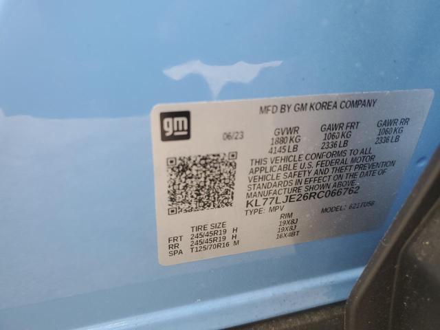2024 CHEVROLET TRAX 2RS KL77LJE26RC066762