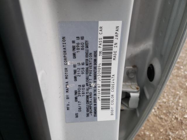 2018 Mazda Cx-3 Sport VIN: JM1DKFB74J1309894 Lot: 57927044