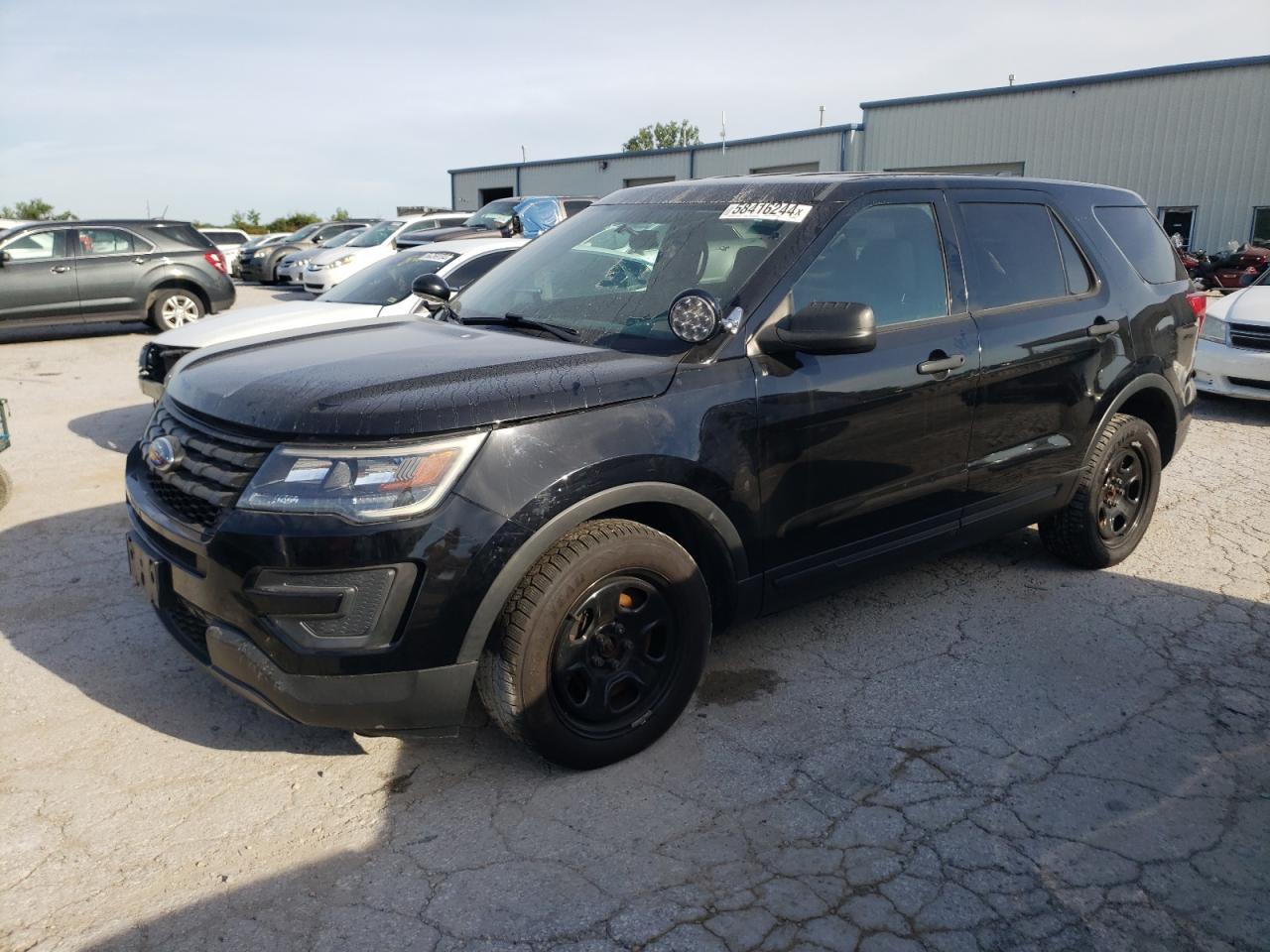 2018 Ford Explorer Police Interceptor vin: 1FM5K8AR2JGB58517