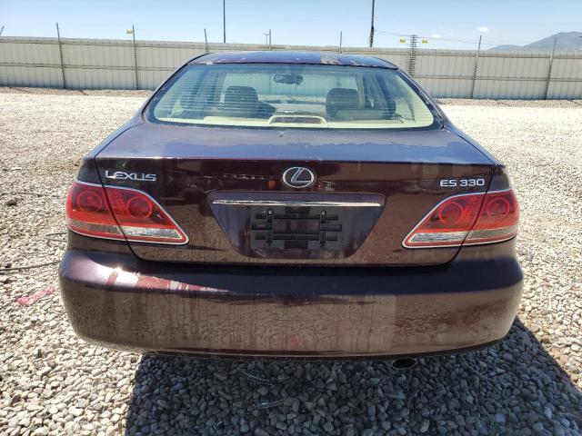 2005 Lexus Es 330 VIN: JTHBA30GX55064866 Lot: 58092484