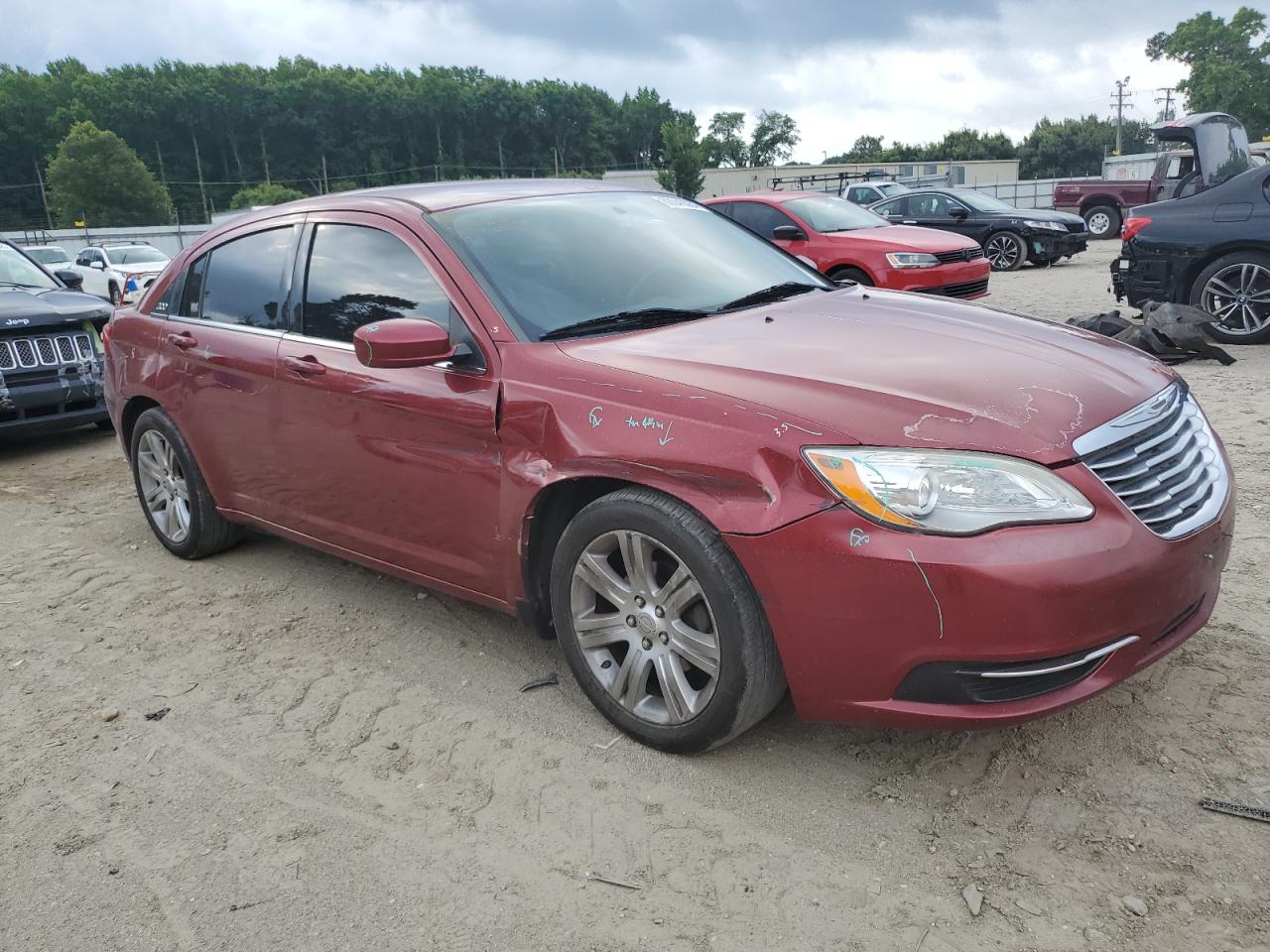 1C3CCBAB7DN763713 2013 Chrysler 200 Lx