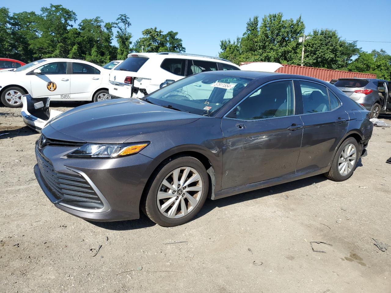 2021 Toyota Camry Le vin: 4T1C11AK2MU471173