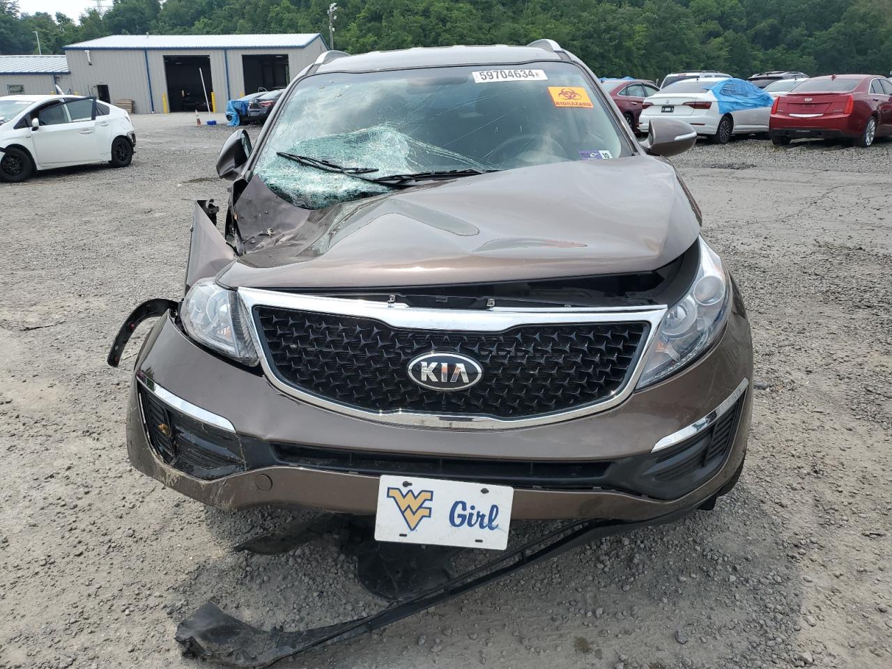 KNDPBCAC8E7604963 2014 Kia Sportage Lx