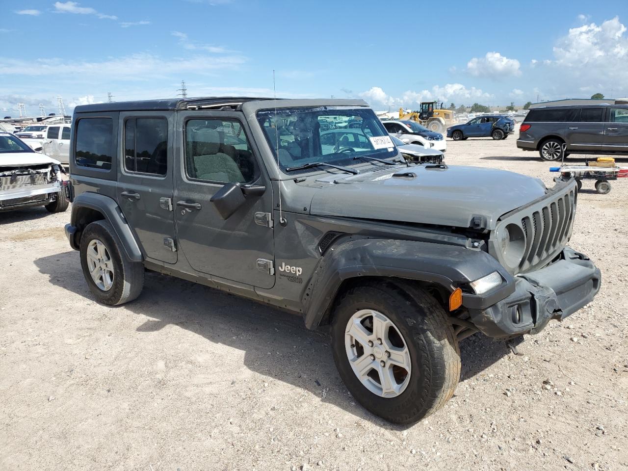 1C4HJXDG0KW663861 2019 Jeep Wrangler Unlimited Sport