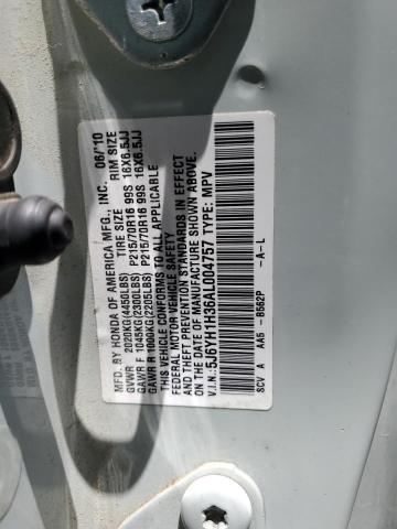 2010 Honda Element Lx VIN: 5J6YH1H36AL004757 Lot: 60976394