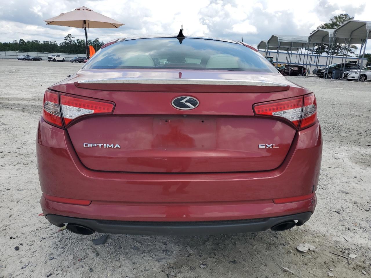 5XXGR4A6XDG123453 2013 Kia Optima Sx