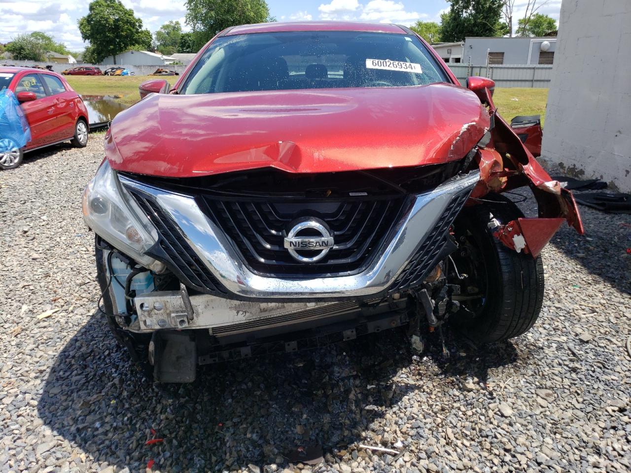 2017 Nissan Murano S vin: 5N1AZ2MH9HN150009