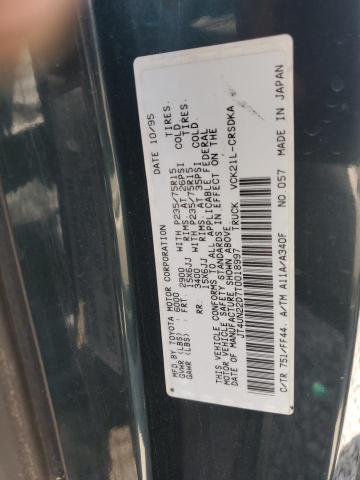 1996 Toyota T100 Xtracab VIN: JT4UN22D7T0018997 Lot: 58704434