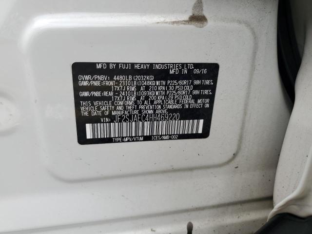 2017 Subaru Forester 2.5I Premium VIN: JF2SJAEC4HH469220 Lot: 59099594