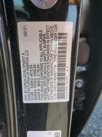 2021 Honda Accord Sport Se VIN: 1HGCV1F40MA071134 Lot: 59046534