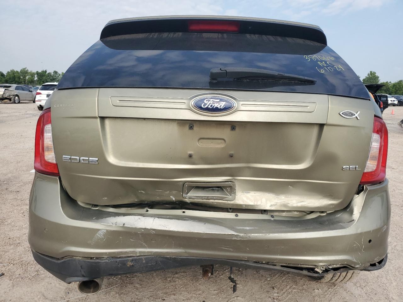 2FMDK3JC6DBE07780 2013 Ford Edge Sel