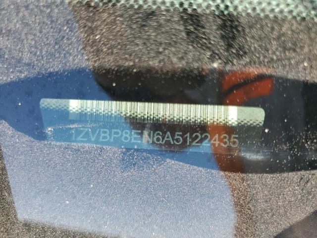 2010 Ford Mustang VIN: 1ZVBP8EN6A5122435 Lot: 59095764