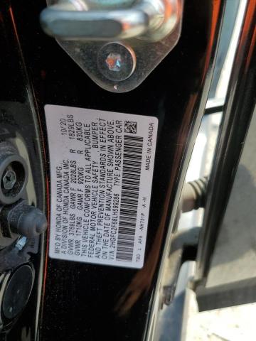 2020 Honda Civic Lx VIN: 2HGFC2F68LH599286 Lot: 58948244