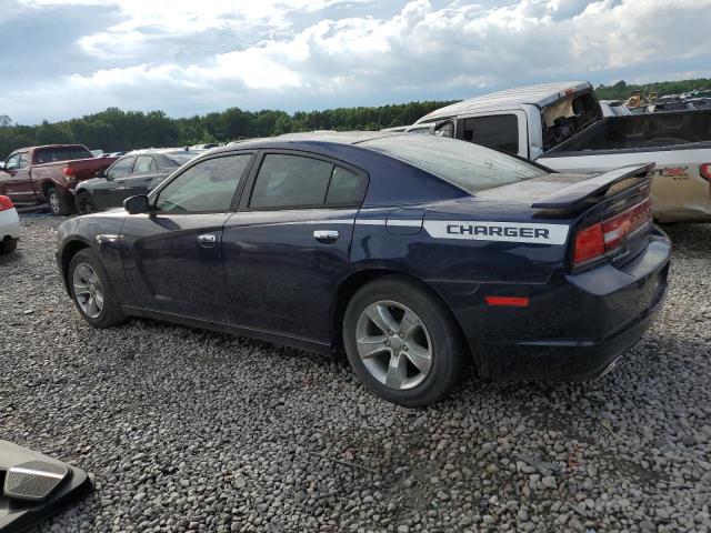 DODGE CHARGER SE 2014 blue sedan 4d flexible fuel 2C3CDXBG9EH169056 photo #3