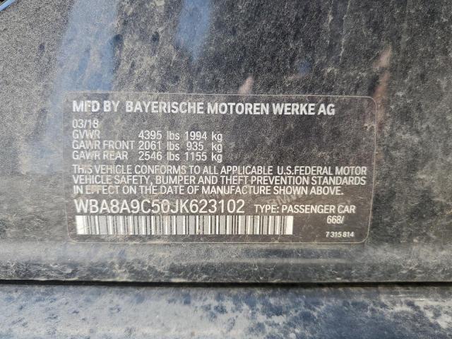 VIN WBA8A9C50JK623102 2018 BMW 3 Series, 320 I no.12