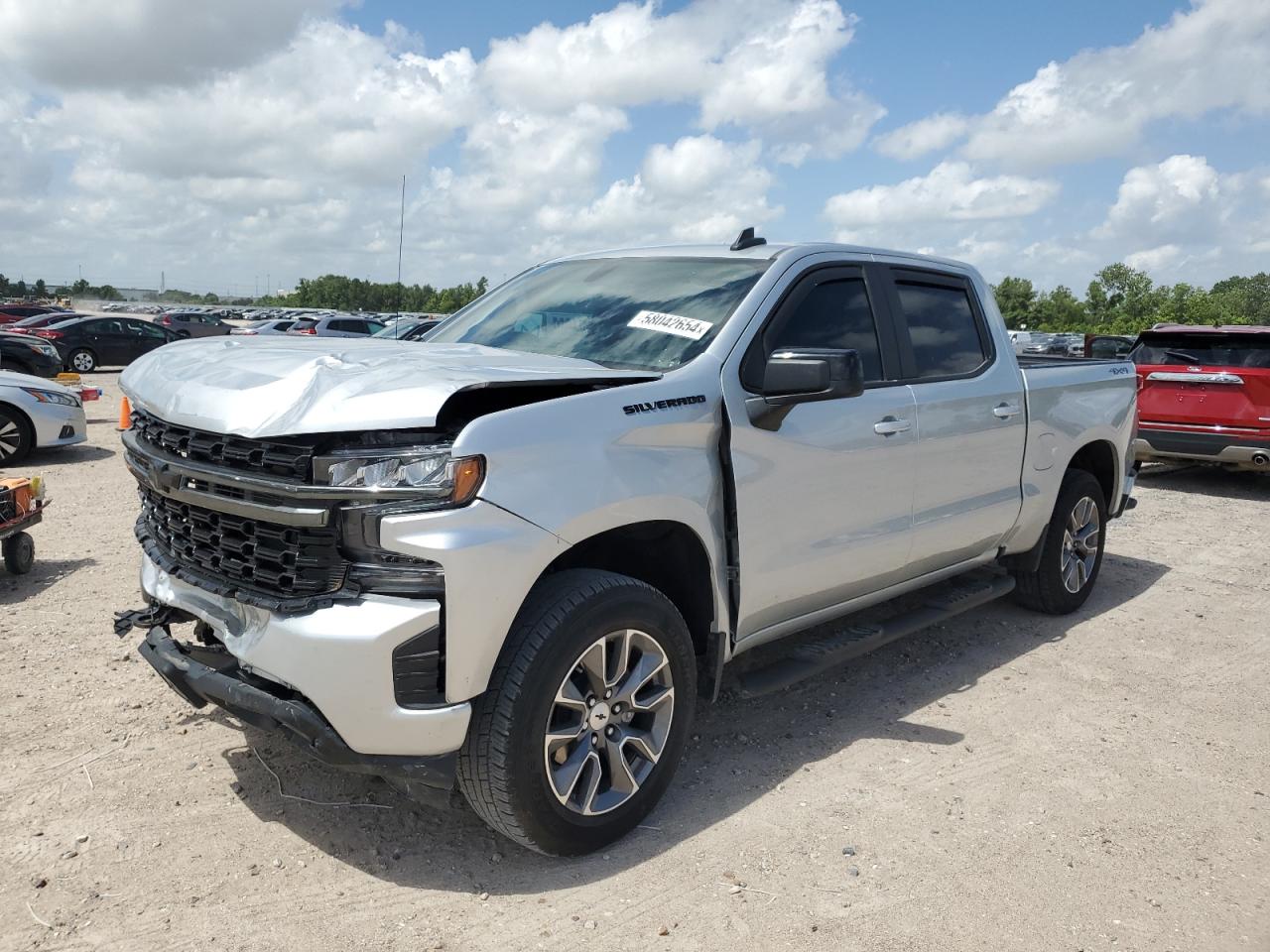 2022 Chevrolet Silverado Ltd K1500 Rst vin: 1GCUYEED8NZ237096