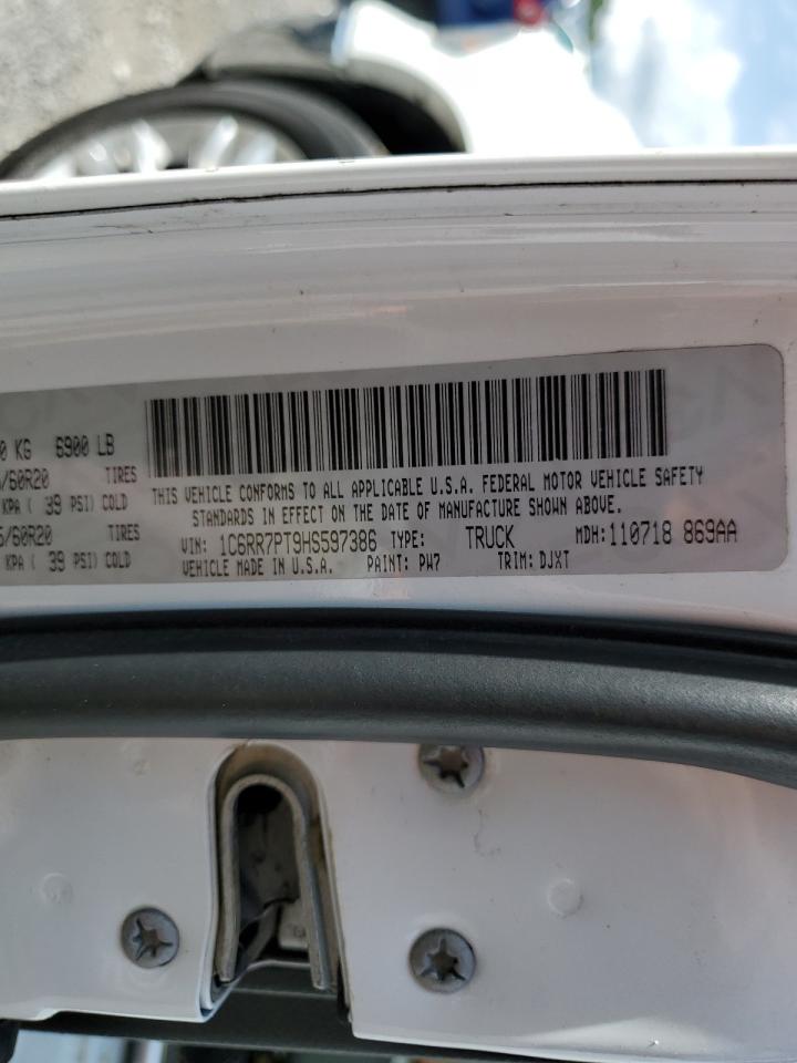 1C6RR7PT9HS597386 2017 Ram 1500 Longhorn