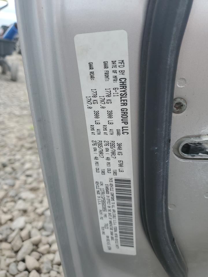 1D7RV1GP5BS693856 2011 Dodge Ram 1500