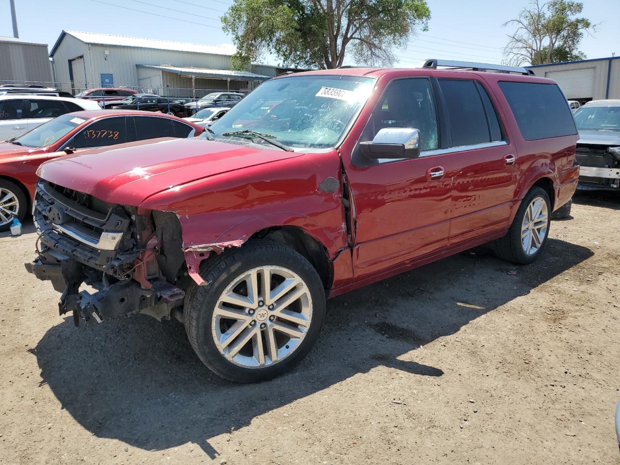 2017 Ford Expedition El Xlt vin: 1FMJK1JT9HEA11280