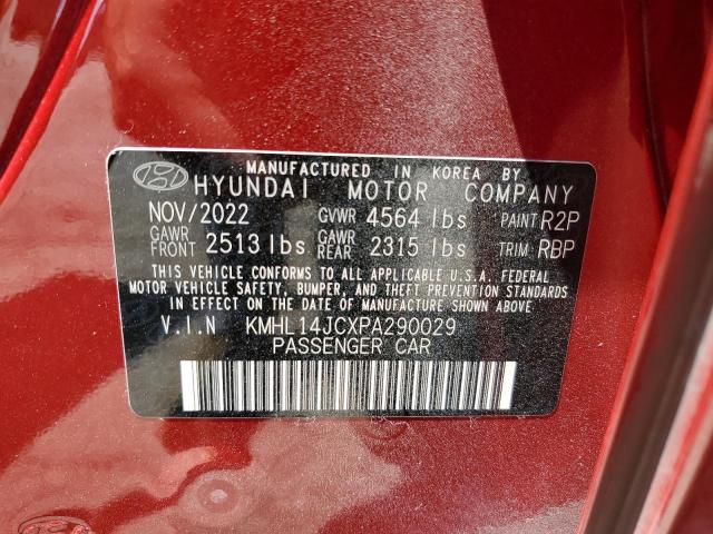 2023 Hyundai Sonata N Line VIN: KMHL14JCXPA290029 Lot: 60174774