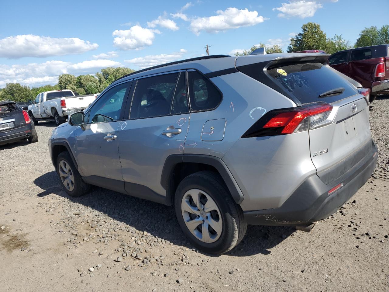 Lot #2871420419 2020 TOYOTA RAV4 LE