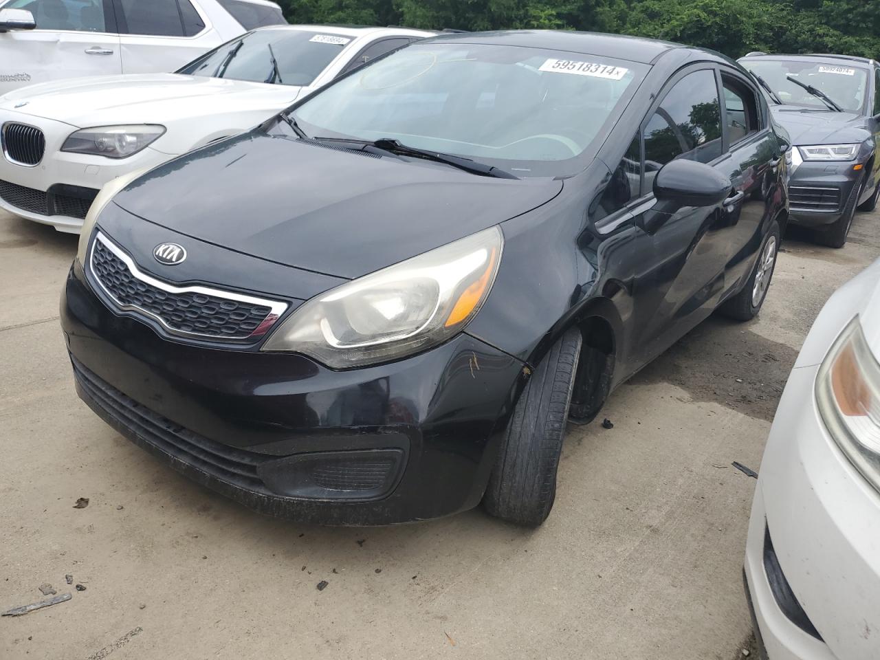2013 Kia Rio Ex vin: KNADN4A3XD6169199
