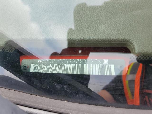 2011 Chevrolet Silverado K1500 Ltz VIN: 3GCPKTE37BG304373 Lot: 57245474