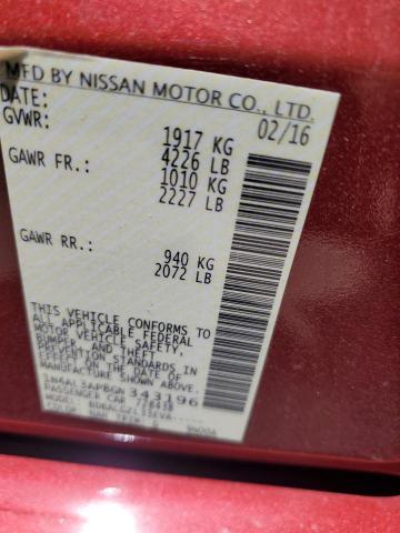 2016 NISSAN ALTIMA 2.5 - 1N4AL3AP8GN343196