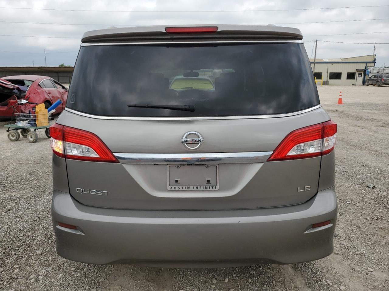 2012 Nissan Quest S vin: JN8AE2KP3C9040251