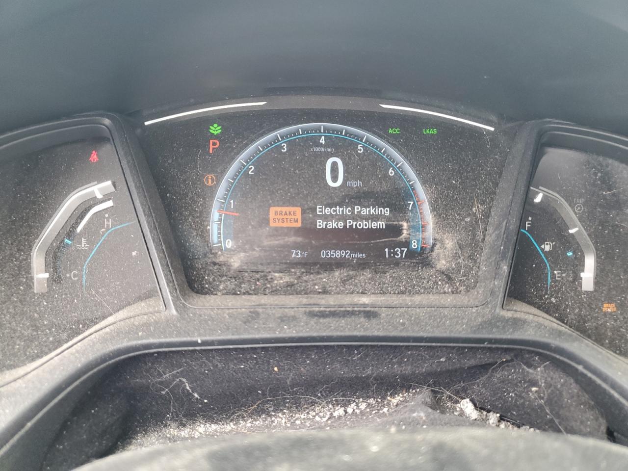 2HGFC2F69KH529472 2019 Honda Civic Lx